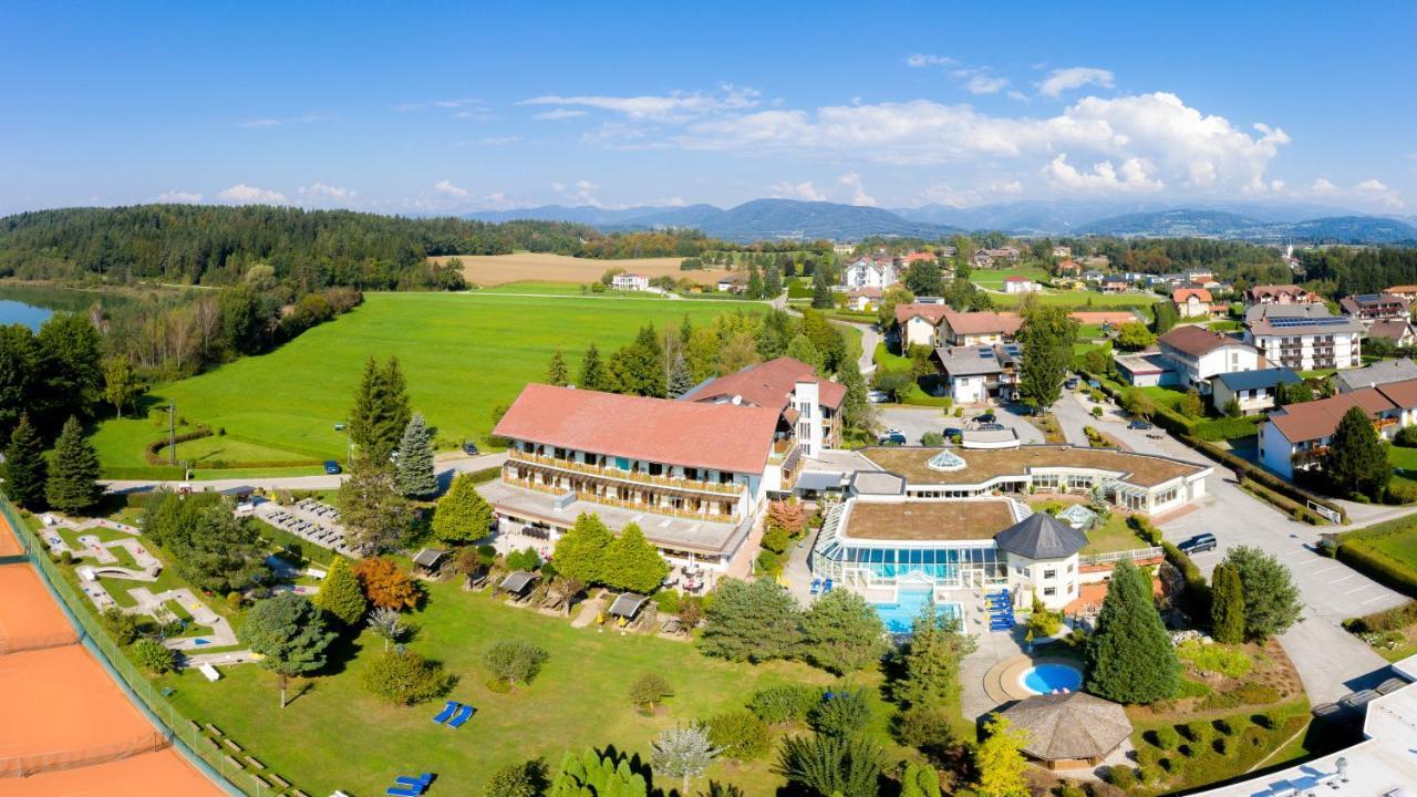 Golf-Tennis-Wellnesshotel Mori Sankt Kanzian am Klopeiner See Exterior foto